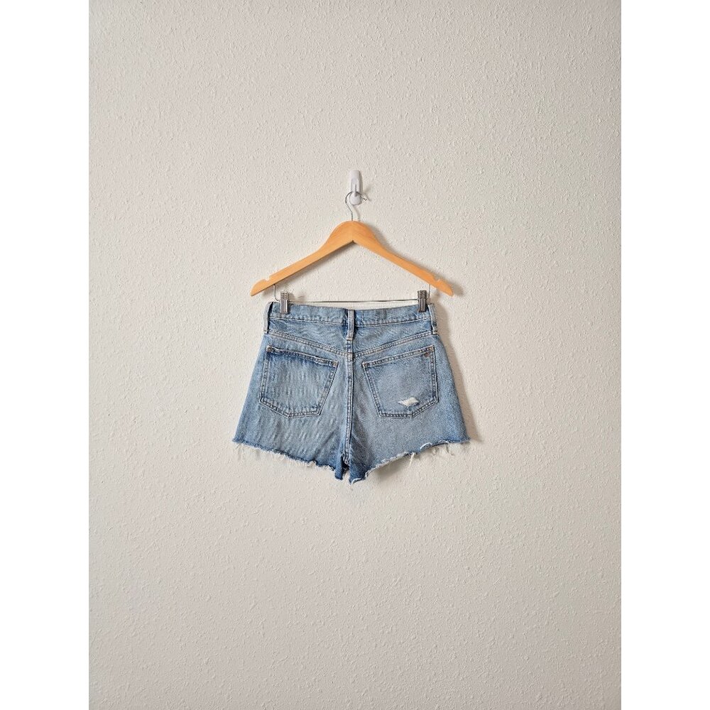 NEW Madewell High Rise Relaxed Denim Shorts 25 - Picture 5 of 10